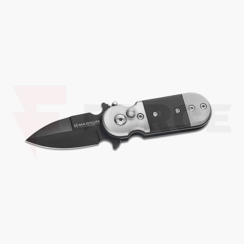 Джобен нож Boker Magnum Black Lightning 440A G10 » Force.BG