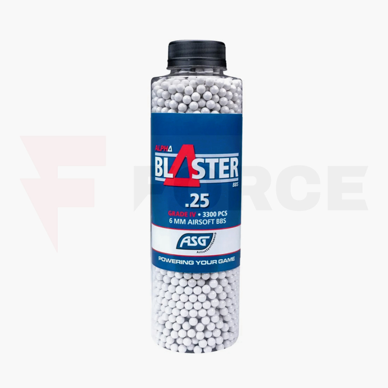 Еърсофт топчета Alpha Blaster 0.25 г - 3300 бр. » Force.BG