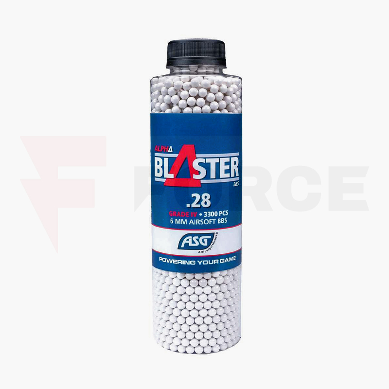Еърсофт топчета Alpha Blaster 0.28 g - 3300 бр. » Force.BG