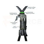 Стойка за стрелба Fierydeer Monopod GEN.3 165 см камуфлаж » Force.BG